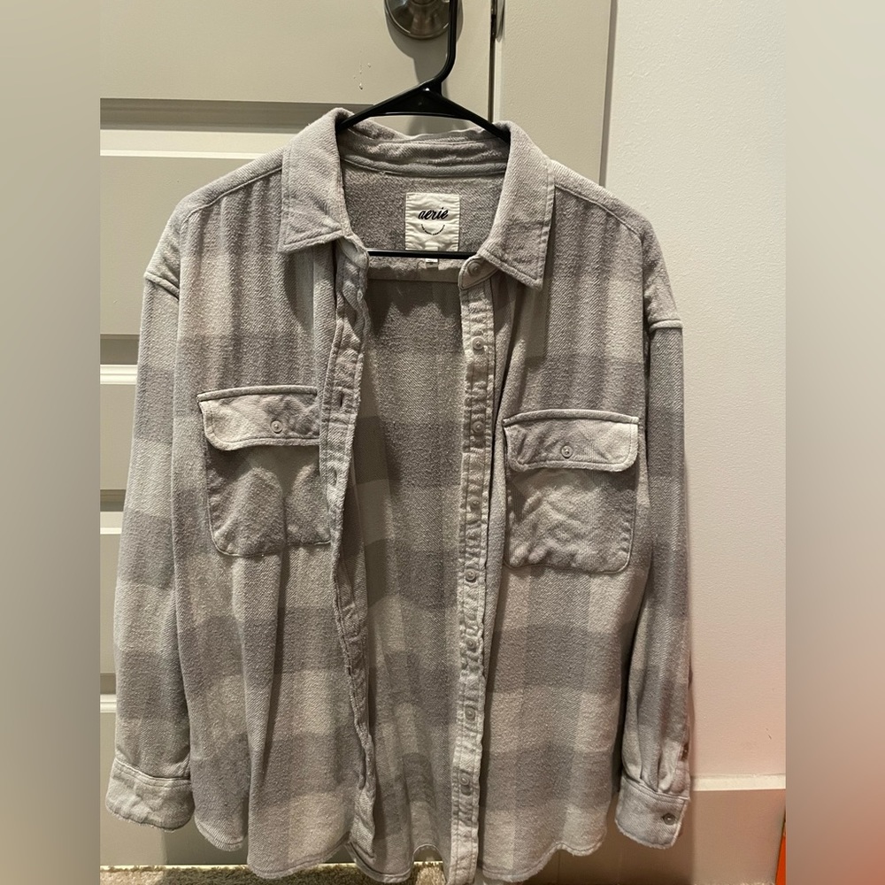Aerie by American Eagle Outfitters 2022 Flannel Shacket